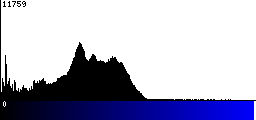 Blue Histogram