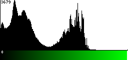 Green Histogram