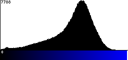 Blue Histogram