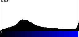 Blue Histogram