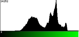 Green Histogram