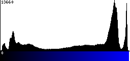 Blue Histogram