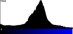 Blue Histogram