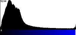 Blue Histogram