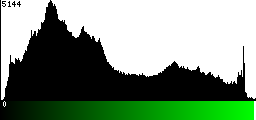 Green Histogram