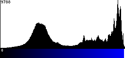 Blue Histogram