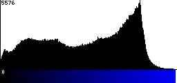 Blue Histogram