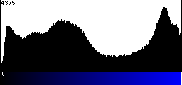 Blue Histogram