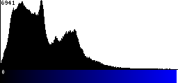 Blue Histogram