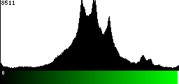 Green Histogram