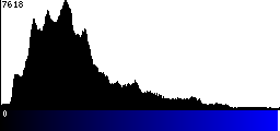 Blue Histogram