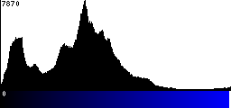Blue Histogram