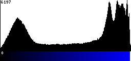 Blue Histogram