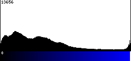 Blue Histogram
