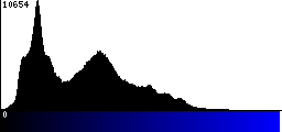 Blue Histogram
