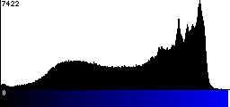 Blue Histogram