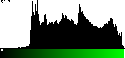 Green Histogram