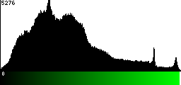 Green Histogram