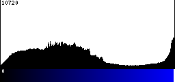 Blue Histogram