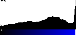 Blue Histogram