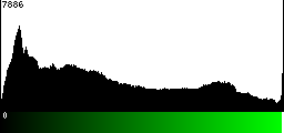Green Histogram