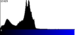 Blue Histogram
