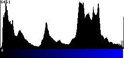 Blue Histogram