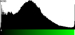 Green Histogram