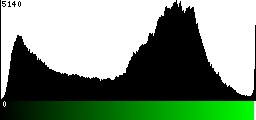 Green Histogram