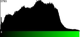 Green Histogram