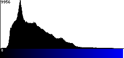 Blue Histogram