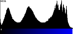 Blue Histogram
