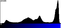 Blue Histogram
