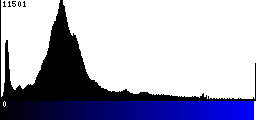 Blue Histogram