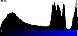 Blue Histogram