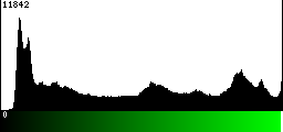 Green Histogram