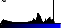 Blue Histogram