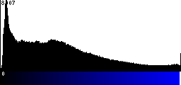 Blue Histogram