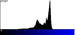 Blue Histogram