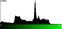 Green Histogram