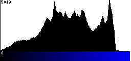 Blue Histogram