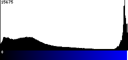 Blue Histogram