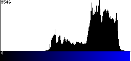 Blue Histogram
