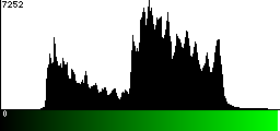 Green Histogram