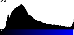 Blue Histogram