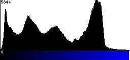 Blue Histogram