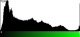 Green Histogram