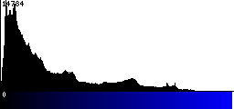 Blue Histogram