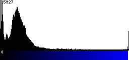 Blue Histogram
