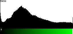 Green Histogram